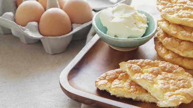 Cloud bread yang saat ini viral dibuat hanya dari tiga bahan sederhana. Bagaimana kandungan nutrisinya?