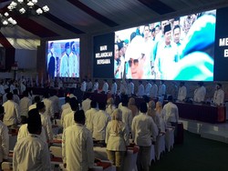 Megawati di KLB Gerindra: Semoga Kepakan Garuda Semakin Kuat
