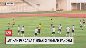 VIDEO: Latihan Perdana Timnas di Tengah Pandemi