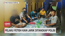 VIDEO: Pelaku Fetish Kain Jarik Ditangkap Polisi