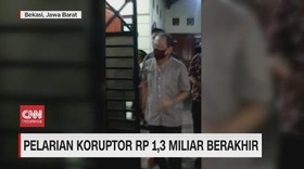VIDEO: Pelarian 8 Tahun Koruptor Rp1,3 Miliar Berakhir