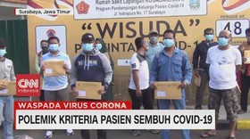 VIDEO: Polemik Kriteria Pasien Sembuh Covid-19