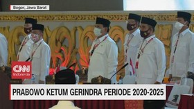 VIDEO: Prabowo Kembali Jadi Ketum Gerindra 2020-2025