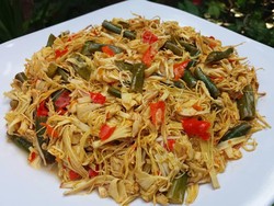 Tumis Jantung Pisang dan Kembang Duren, Menu Kampung yang Ngangeni