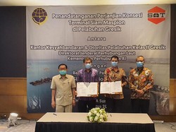 Kemenhub Tunjuk Perusahaan SMT Kelola Terminal di Pelabuhan Gresik