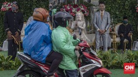 Resepsi Pernikahan Kini Bisa Kapasitas 100 Persen di PPKM Level 1