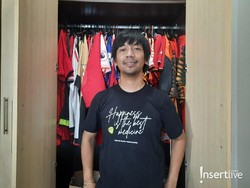 Rian D'Masiv Habiskan Miliran Rupiah demi Koleksi Jersi Sepakbola
