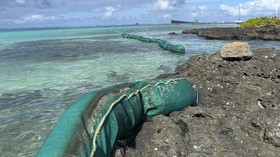 Laut Mauritius Darurat Lingkungan Akibat Tumpahan Minyak