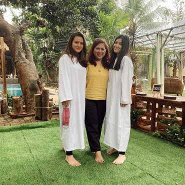 Pesan Haru Ibu Marsha Aruan usai Sang Putri Resmi Dibaptis