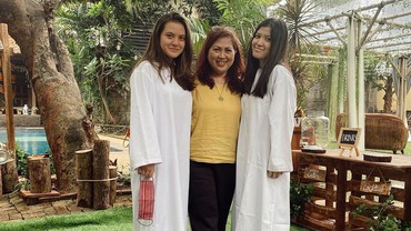 Pesan Haru Ibu Marsha Aruan usai Sang Putri Resmi Dibaptis