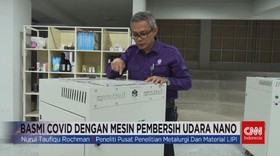 VIDEO: Basmi Covid-19 dengan Mesin Pembersih Udara Nano