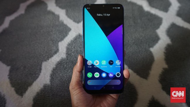 Realme C3 dibanderol Rp1 jutaan, namun punya hasil foto ciamik dan dilengkapi prosesor yang cukup kuat buat diajak main gim.