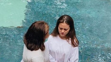 Unggah Momen Pembaptisan, Marsha Aruan: Buat Menyebarkan NamaNYA