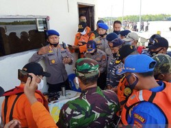 63 Personel Gabungan Lanjutkan Pencarian 3 Polisi Hilang di Laut Kaltara