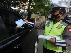 1.909 Pengemudi Ditilang Selama 2 Hari Penerapan Ganjil-Genap di DKI