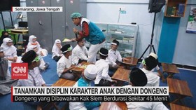 VIDEO: Tanamkan Disiplin Karakter Anak dengan Dongeng