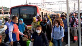 VIDEO: Tidak Ada Lonjakan Penumpang KRL Imbas Ganjil Genap