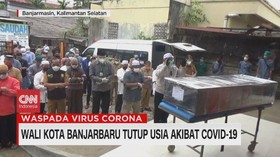 VIDEO: Wali Kota Banjarbaru Meninggal Akibat Covid-19
