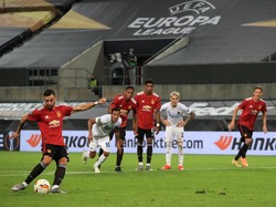 MU Vs Copenhagen: Gol Penalti Fernandes Bawa Setan Merah ke Semifinal