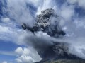 Gunung Sinabung Tiga Kali Erupsi Pagi Ini