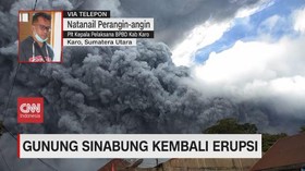 VIDEO: Erupsi Sinabung Mereda, Aktivitas Warga Kembali Normal