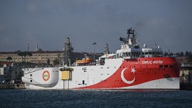Kapal Eksplorasi Oruc Reis Kembali ke Turki dari Mediterania