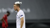 FOTO: MU Ditolong Penalti untuk Tekuk Copenhagen Manchester United harus bersusah payah mengalahkan Copenhagen untuk meraih tiket semifinal Liga Europa, Selasa (11/8).