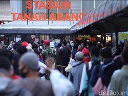 Pintu Tunggal Masuk Stasiun Tanah Abang Berlaku Tiap Hari