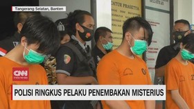 VIDEO: Polisi Ringkus Pelaku Penembakan Misterius