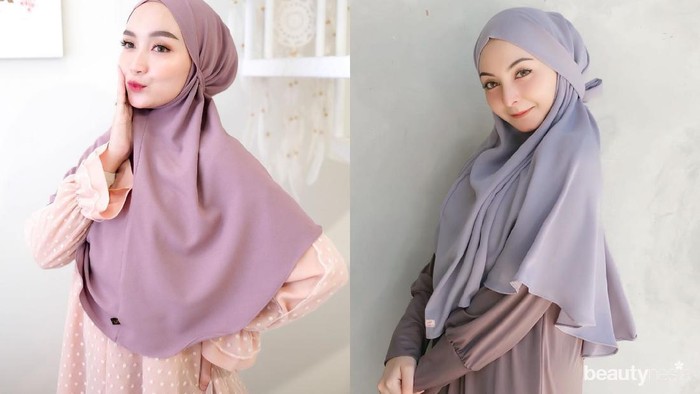 Tetap Kece, 7 Gaya Influencer Pakai Bergo Instan Saat di Rumah