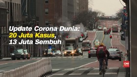 VIDEO: Kasus Positif Covid-19 Dunia Tembus 20 Juta