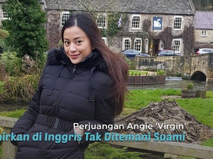 Perjuangan Angie 'Virgin' Melahirkan di Inggris Tak Ditemani Suami