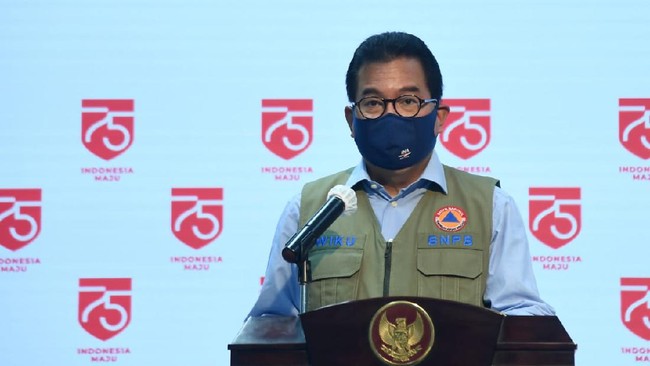 Jubir Satgas Penanganan Covid-19, Wiku Adisasmito mengatakan risiko penularan covid-19 akan lebih melalui kegiatan virtual.