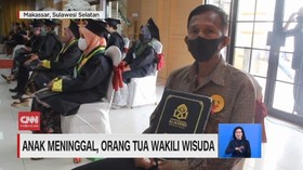 VIDEO: Anak Meninggal, Orang Tua Wakili Wisuda