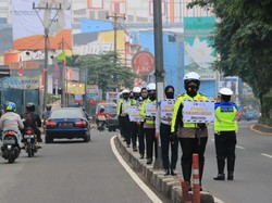 2.689 Kendaraan Ditilang di Jalur Cepat Margonda Depok Selama Sepekan