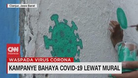 VIDEO: Kampanye Bahaya Covid-19 Lewat Mural