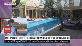 VIDEO: Okupansi Hotel di Pulau Dewata Mulai Meningkat