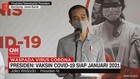 VIDEO: Jokowi: Vaksin Covid-19 Siap Januari 2021