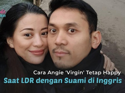 Cara Angie 'Virgin' Tetap Happy Saat LDR dengan Suami di Inggris