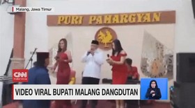 VIDEO: Viral Bupati Malang Dangdutan