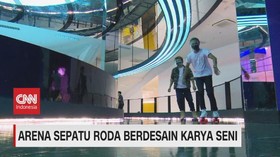 VIDEO: Arena Sepatu Roda Berdesain Karya Seni