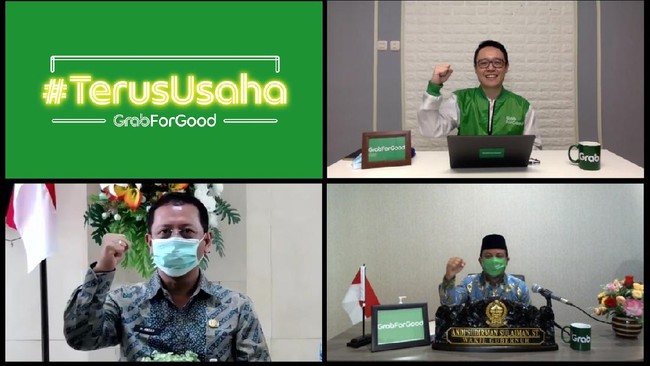Pendapatan mitra UMKM yang tergabung Grab rata-rata naik 194 persen menjadi Rp5,7 juta per bulan. Nilai ini di atas Upah Minimum Kota Makassar 2020 Rp3,19 juta.