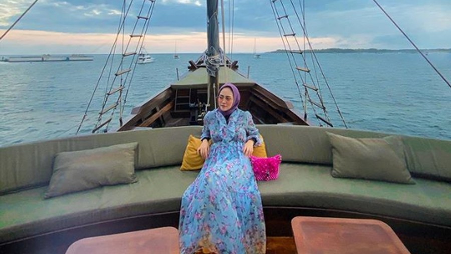 Rachel Vennya liburan di Nihi Sumba