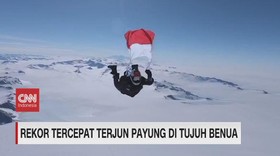 VIDEO: Naila Pecahkan Rekor Tercepat Terjun Payung di 7 Benua