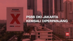 VIDEO: DKI Jakarta Kembali Perpanjang PSBB Transisi ke-4