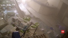 VIDEO: Detik-Detik Ledakan Beirut Hantam Rumah Sakit