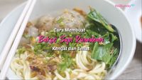 Cara Membuat Bakso Sapi Rumahan: Kenyal Dan Sehat