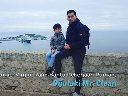 Suami Angie 'Virgin' Rajin Bantu Pekerjaan Rumah, Dijuluki Mr. Clean