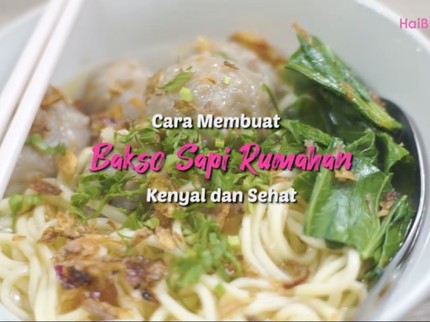Cara Membuat Bakso Sapi Rumahan: Kenyal dan Sehat