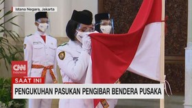 VIDEO: Upacara Pengukuhan Paskibraka 2020 di Istana Negara